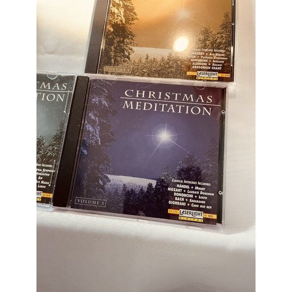 Christmas Meditation by Various Artists CD Set Of 3 Disc From 1997 Contemplative - Picture 9 of 12